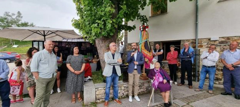 Homenaje a “María la avellanera” en el Acebo