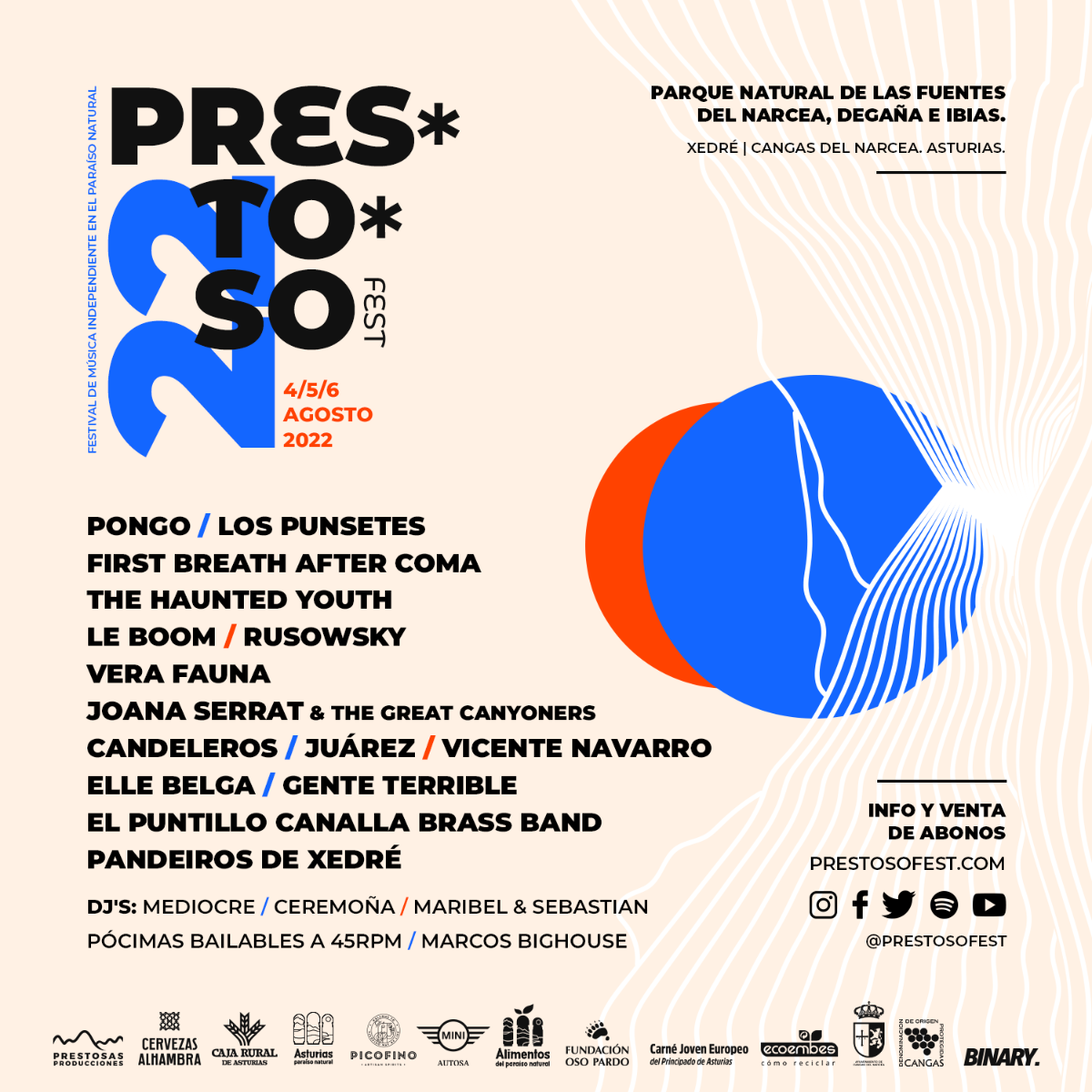 Los Punsetes cierran el programa del Prestoso Fest