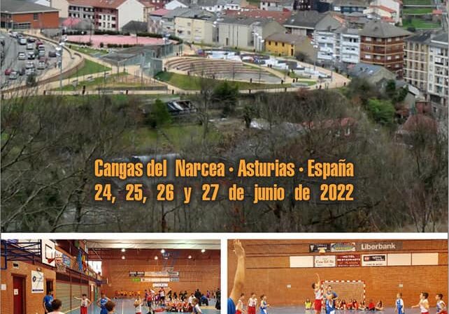 Cangas del Narcea retoma el Torneo Internacional de Baloncesto con 600 jugadores inscritos