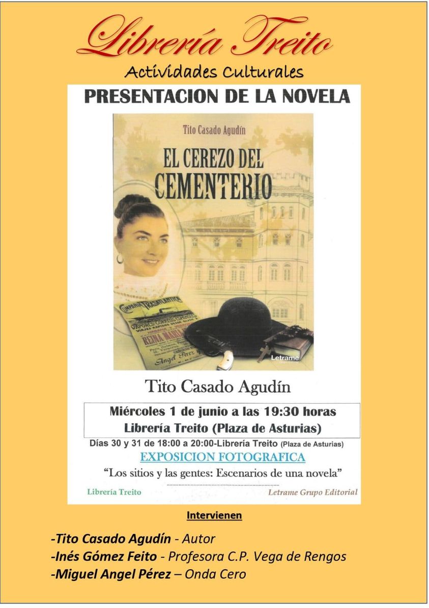 Tiro Casado presenta su libro