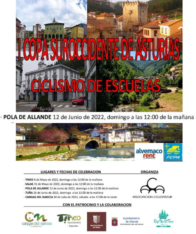 Domingo de ciclismo en Pola de Allande