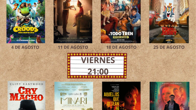 Cangas del Narcea proyectará ocho películas en su “cine de verano”