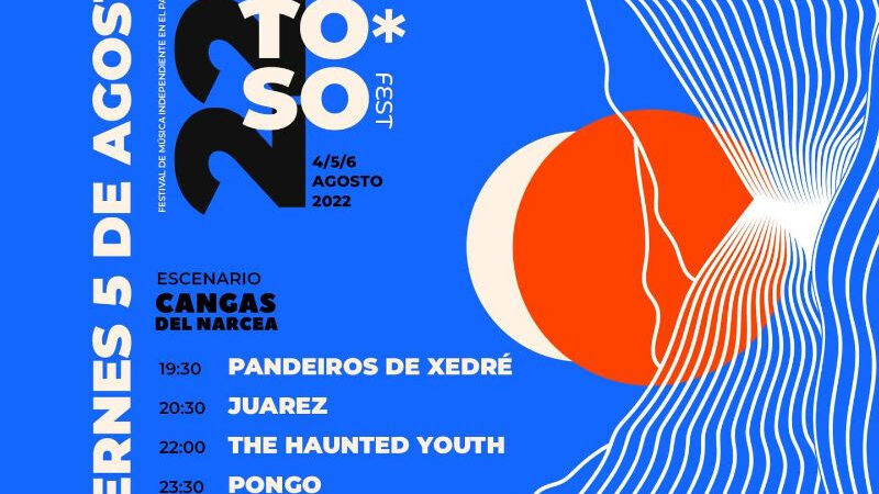 Cartel por días y horarios del Prestoso Fest 2022