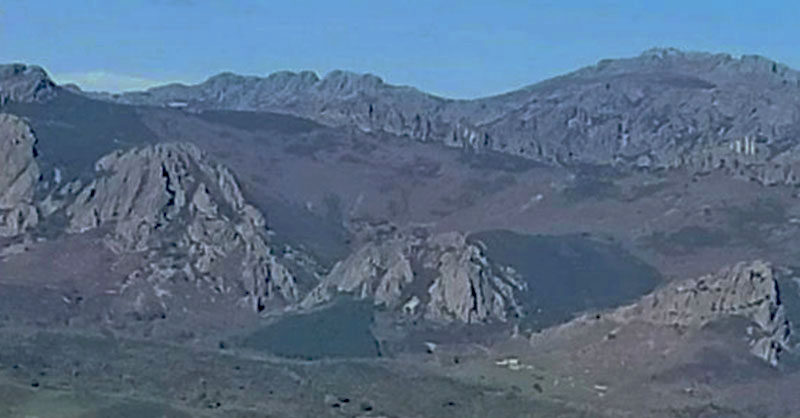 La foto y su pie: A las Villuercas desde el Cerro del Águila
