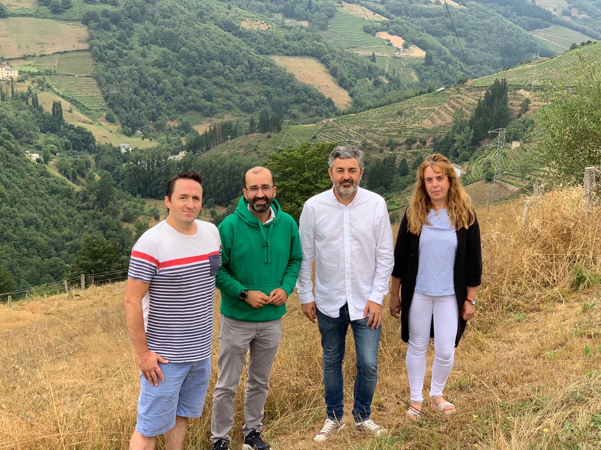 Cangas.- Se amplía el Paseo del Vino hacia la ruta de Las Viñas