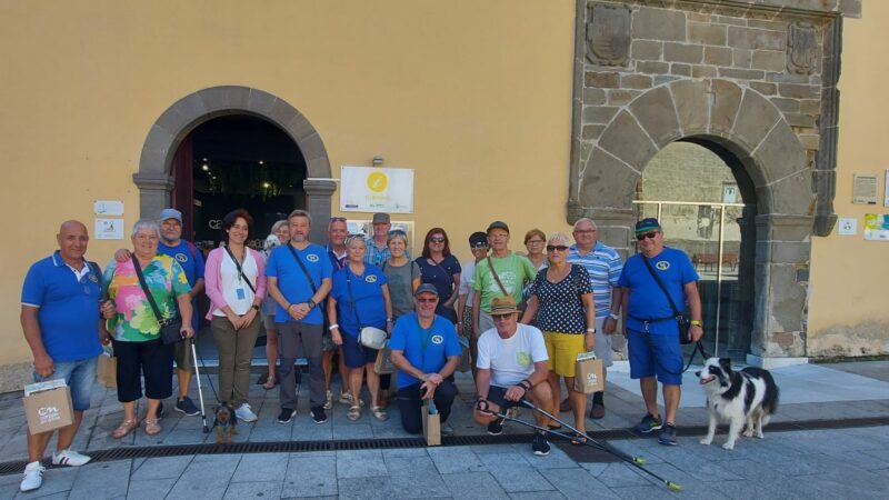 Caravanistas en Cangas