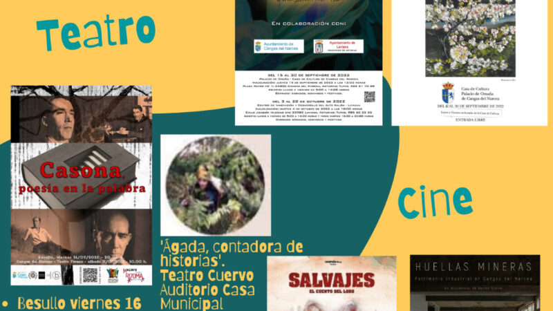 Cangas: Programación cultural septiembre