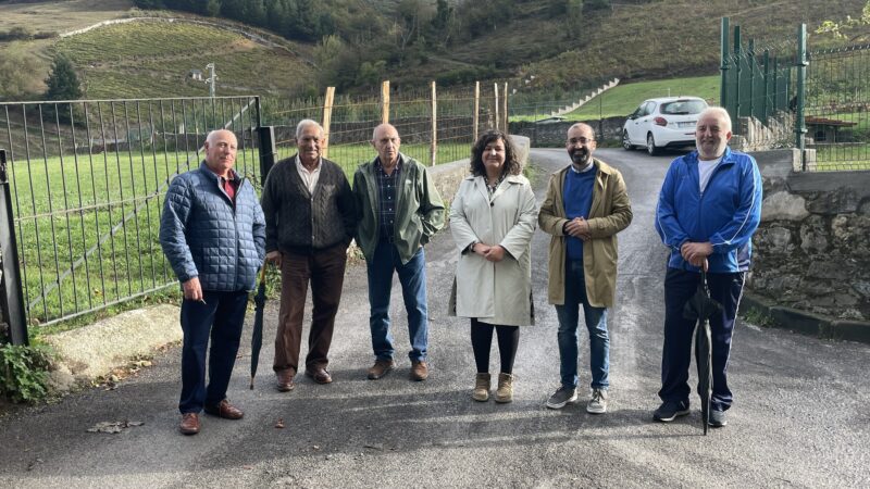 Cangas del Narcea inaugura la carretera de Castro de Limés