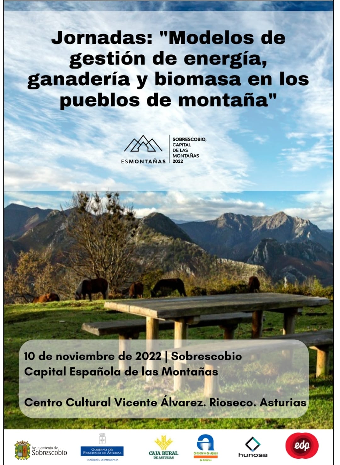 CANGAS presente en las Jornadas de Montaña de Sobrescobio