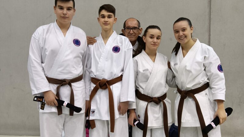 Karate. – Cinturones negros para CANGAS