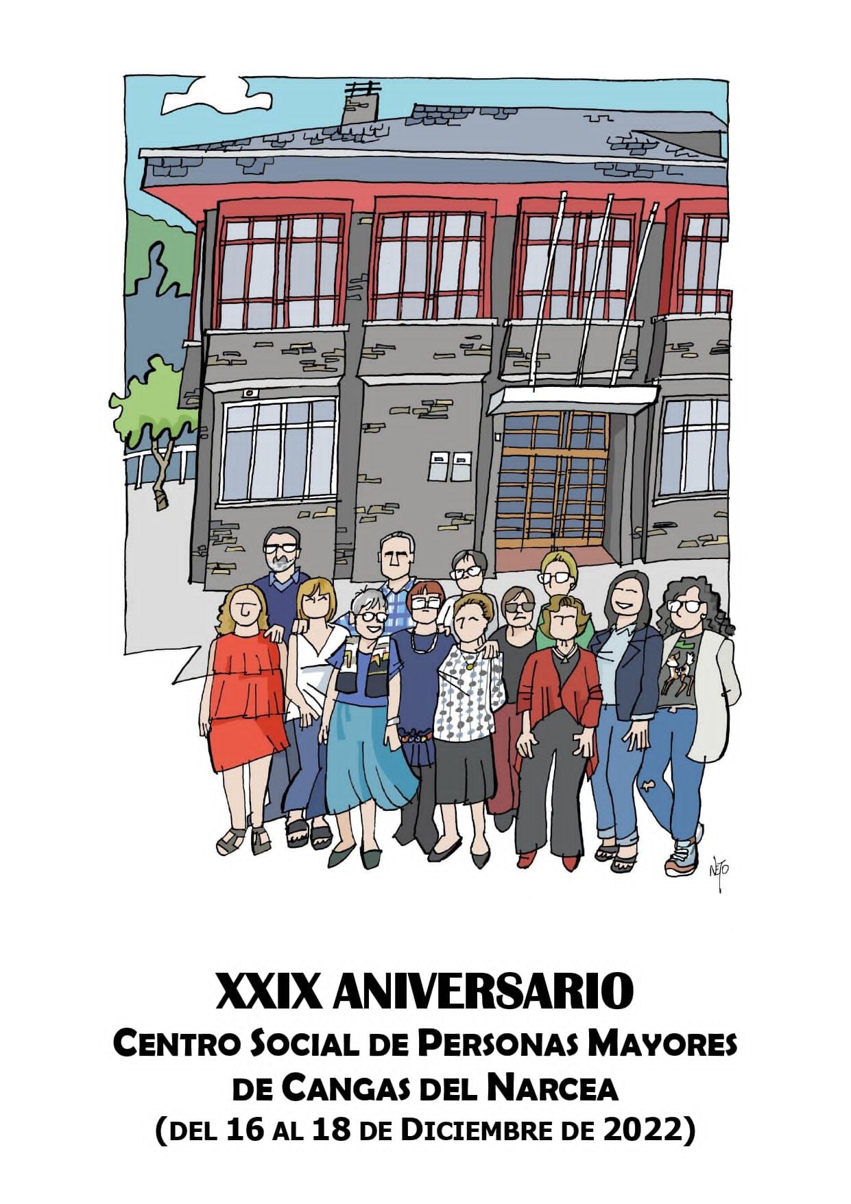 CANGAS.-Actividades de aniversario en el Centro Social