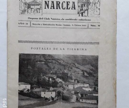 CANGAS.-La corta vida de la revista Narcea en una realidad lejana a sus evocaciones  bucólicas y pastoriles