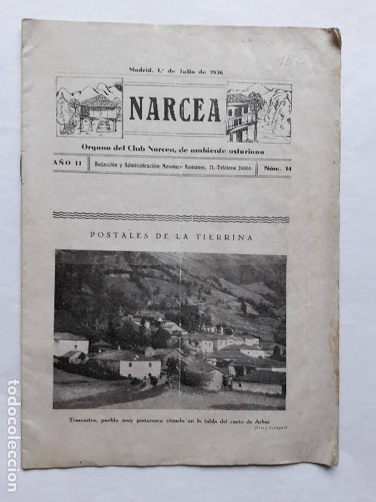 CANGAS.-La corta vida de la revista Narcea en una realidad lejana a sus evocaciones  bucólicas y pastoriles