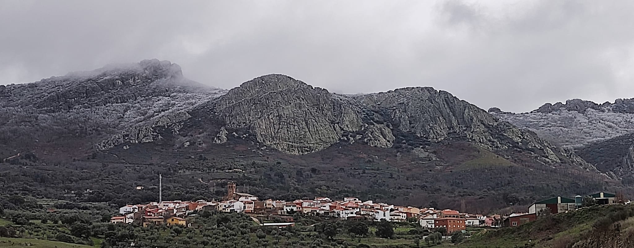 La foto y su pie: Invierno en Berzocana