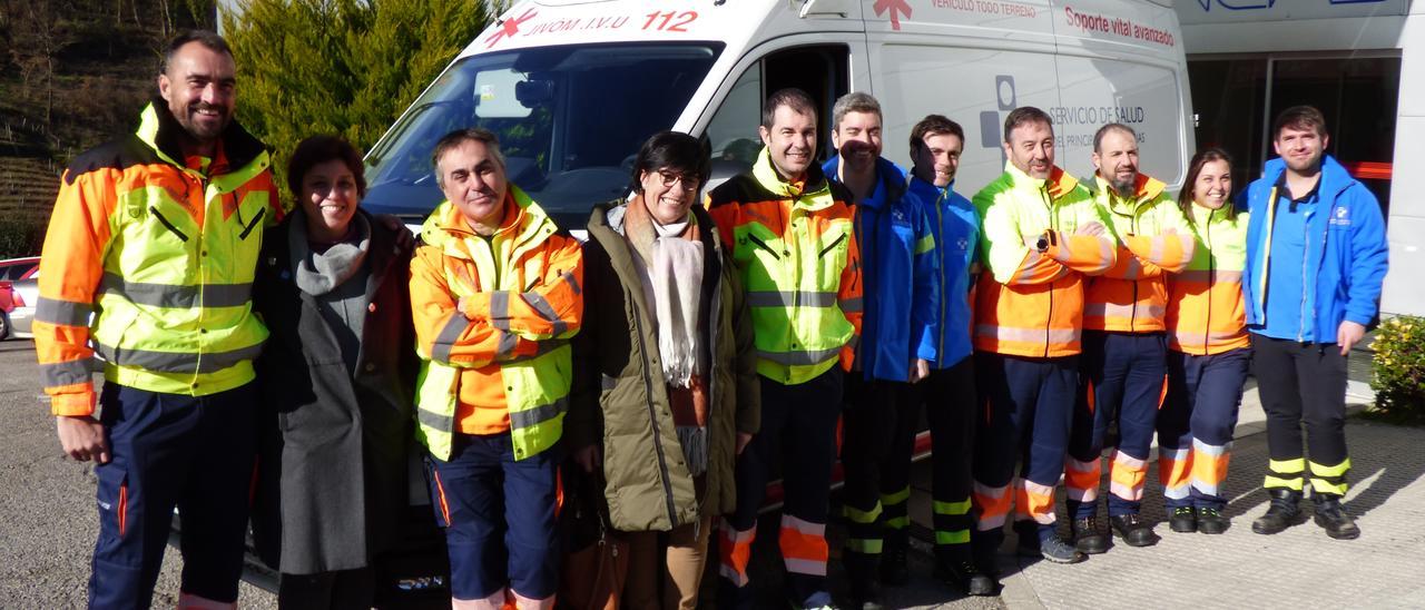 La UVI móvil cumple un año en el Área Sanitaria II