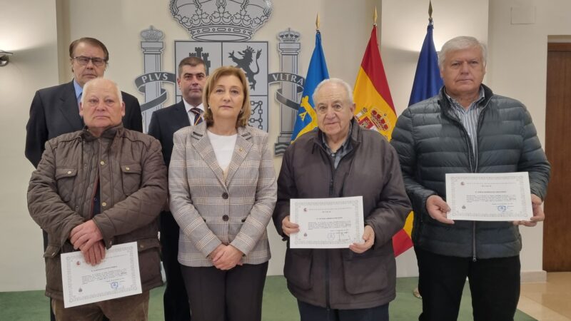 Reconocimiento oficial a los cangueses Jorge y Marcelino