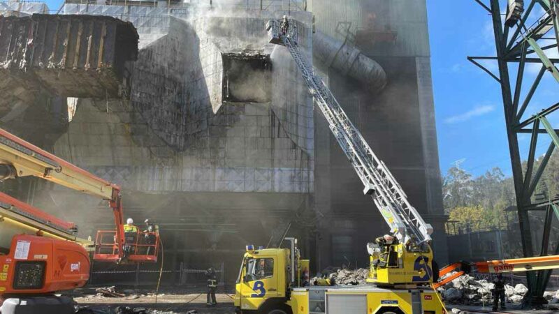 TINEO.-Incendio en Soto de la Barca