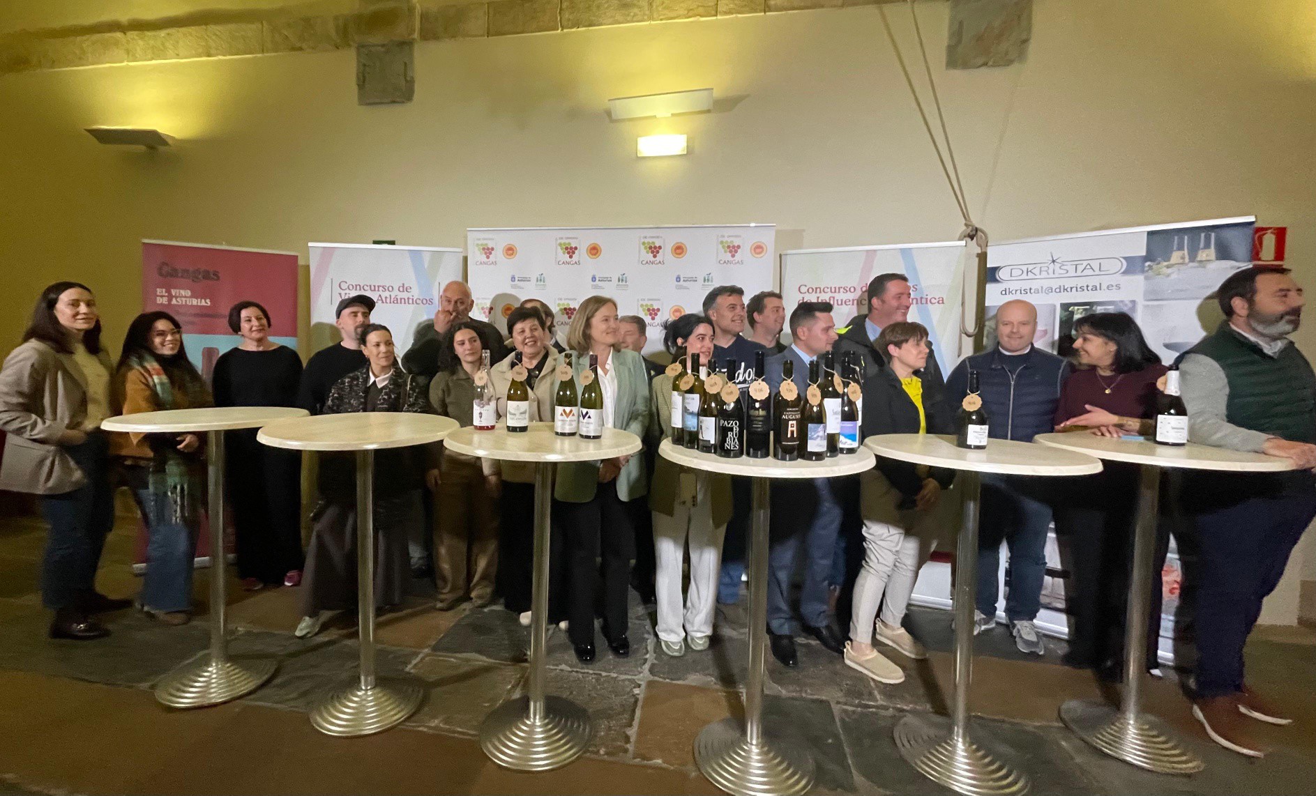 CANGAS DEL NARCEA.- Éxito de la IV edición del concurso de vinos de influencia atlántica, Atlantic