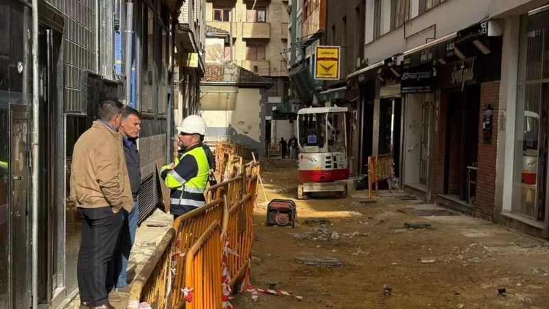 CANGAS DEL NARCEA última el saneamiento del casco urbano
